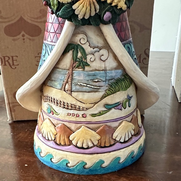 Jim Shore “Seaside Greetings” Beach Santa - Picture 4 of 11
